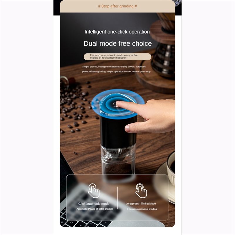 【Абразивные материалы】 USB-коф – обзор и цена Coffee Bean Grinder Electric