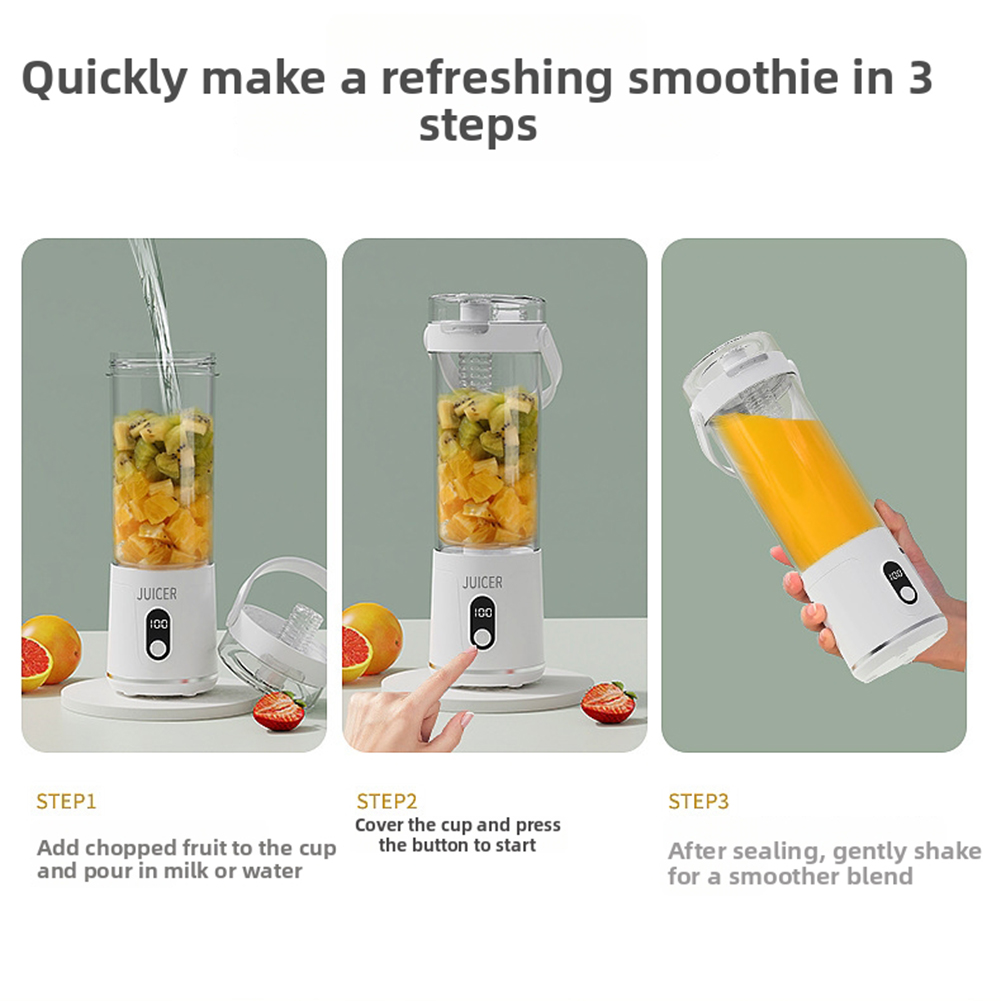 Портативный блендер 600 мл, эл – обзор и цена Portable Blender Usb Rechargeable